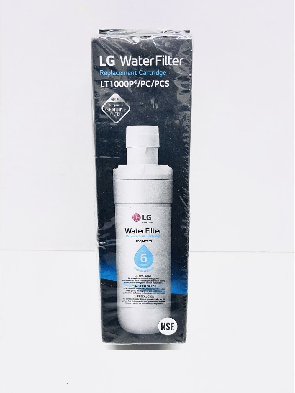 New Sealed LG Genuine LT1000P/PC/PCS Refrigerator Water Filter